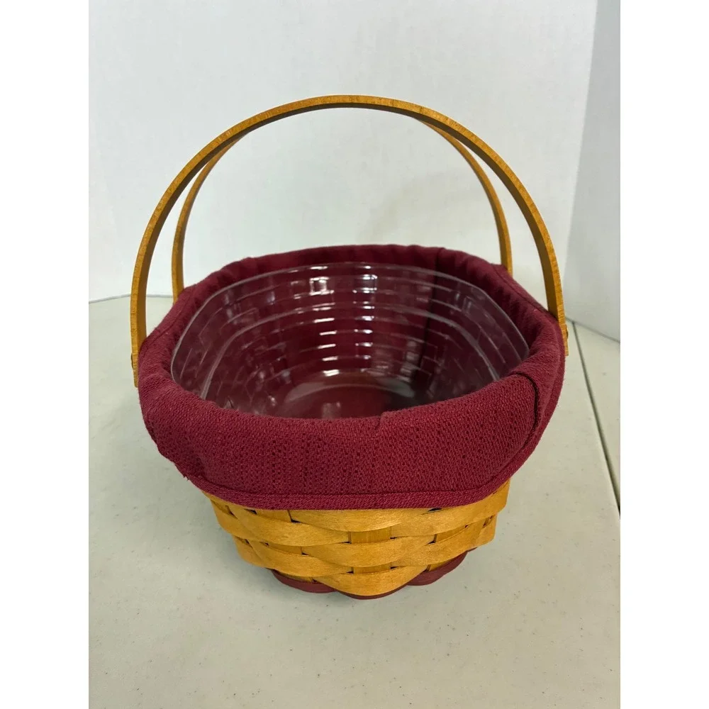 Longaberger Christmas Collection 2004‎ Get-Together Basket Liner Protector Brass